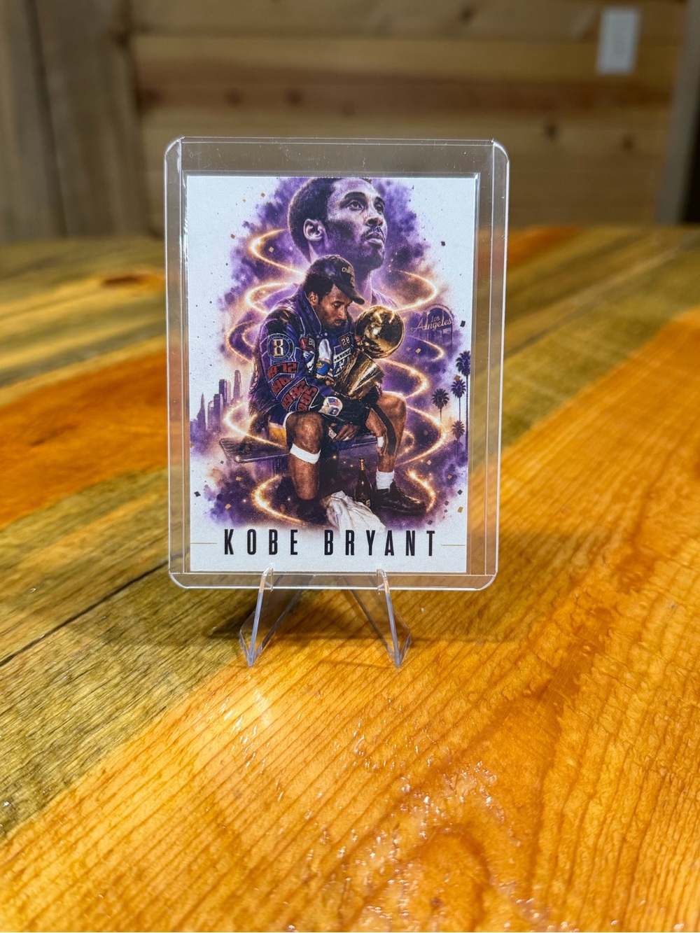 Kobe Bryant Los Angeles Lakers Custom Basketball Trading Card